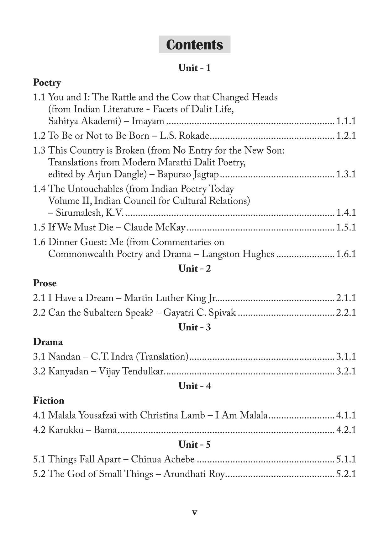 Subaltern Studies - PG-Sem 4 - PU and ALU 