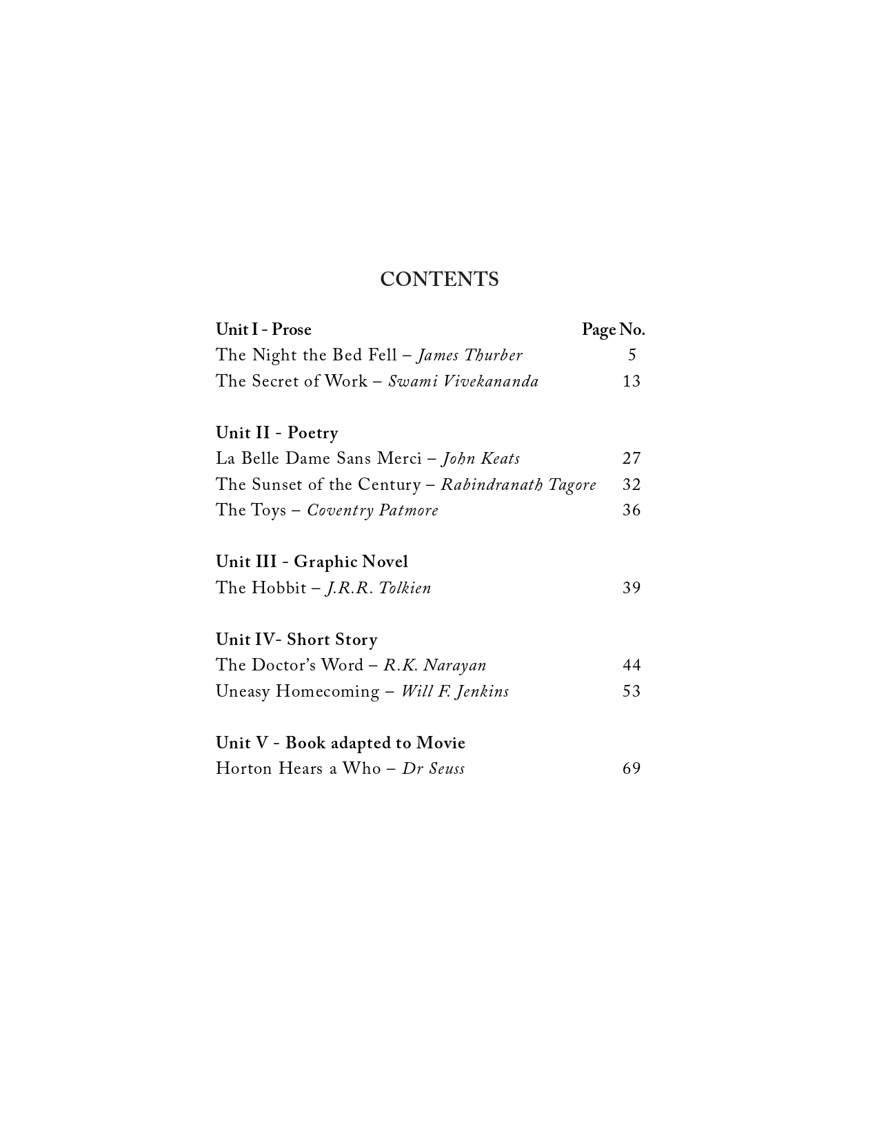 Literary Symphony - III 