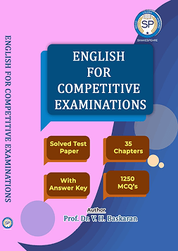 English for Competitive Examinations 2025