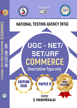 UGC NET Paper 2 Commerce Descriptive Type