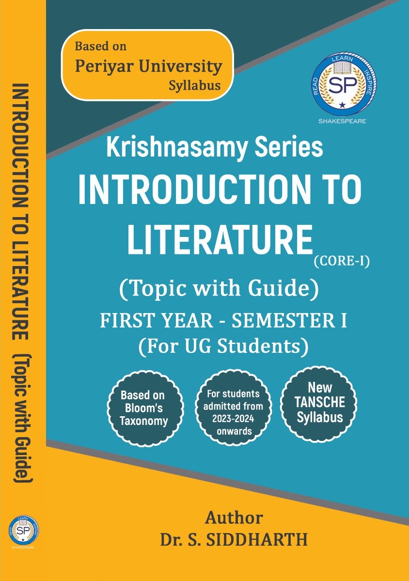 Introduction to Literature - UG - Sem 1 - Thiruvalluvar University