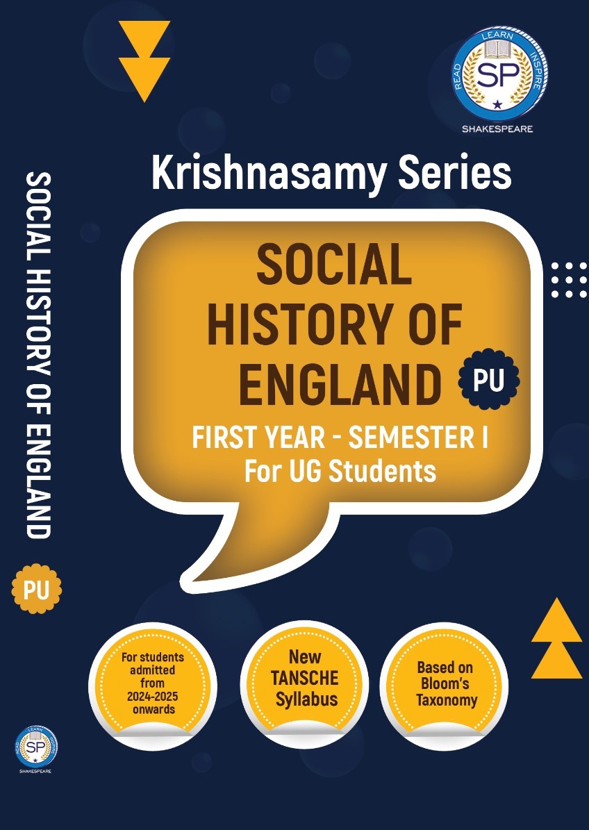 Social History of England - UG - Sem 1 - Thiruvalluvar University