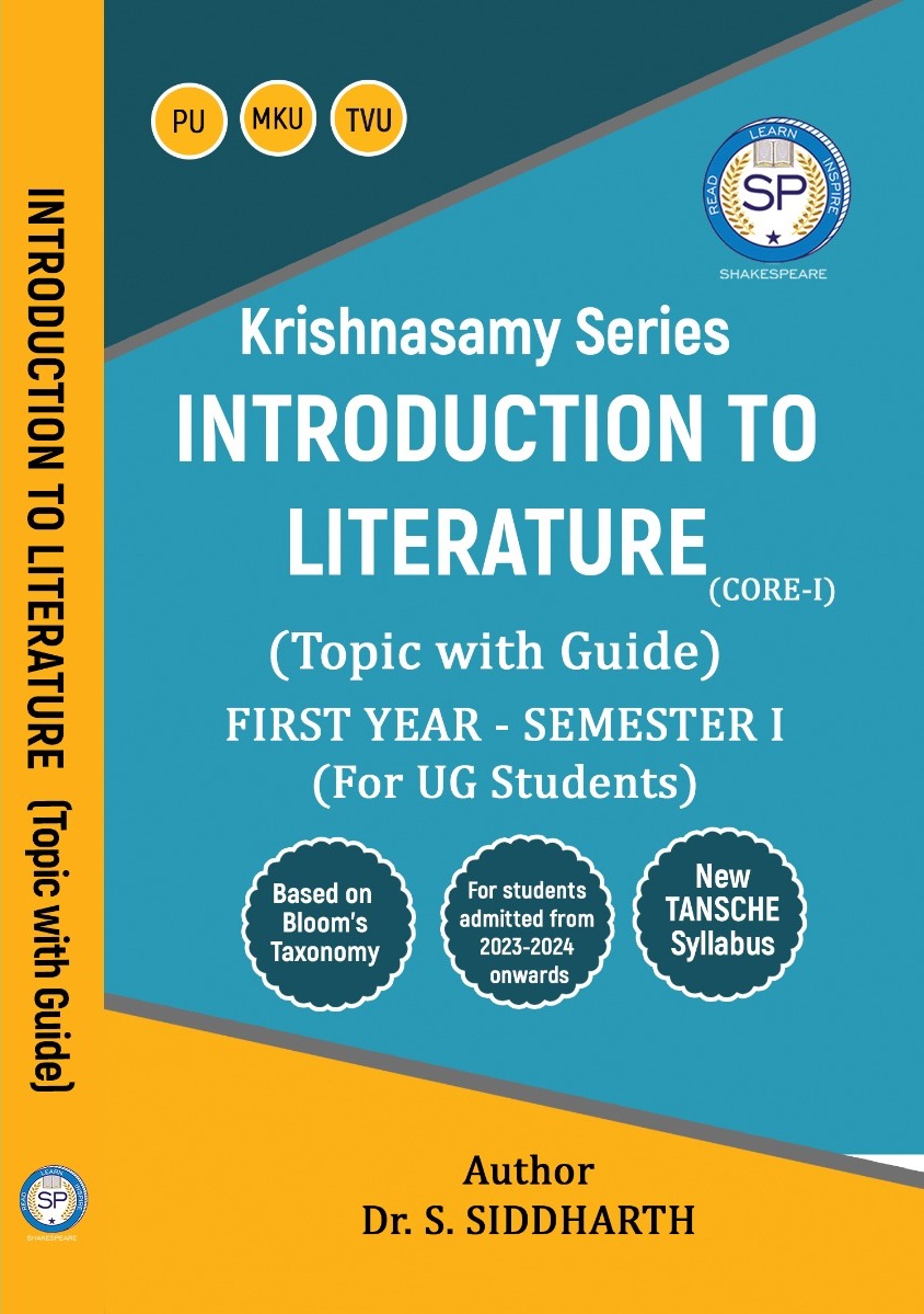 Introducation to Literature - UG - Sem 1 - Madurai Kamarajar University