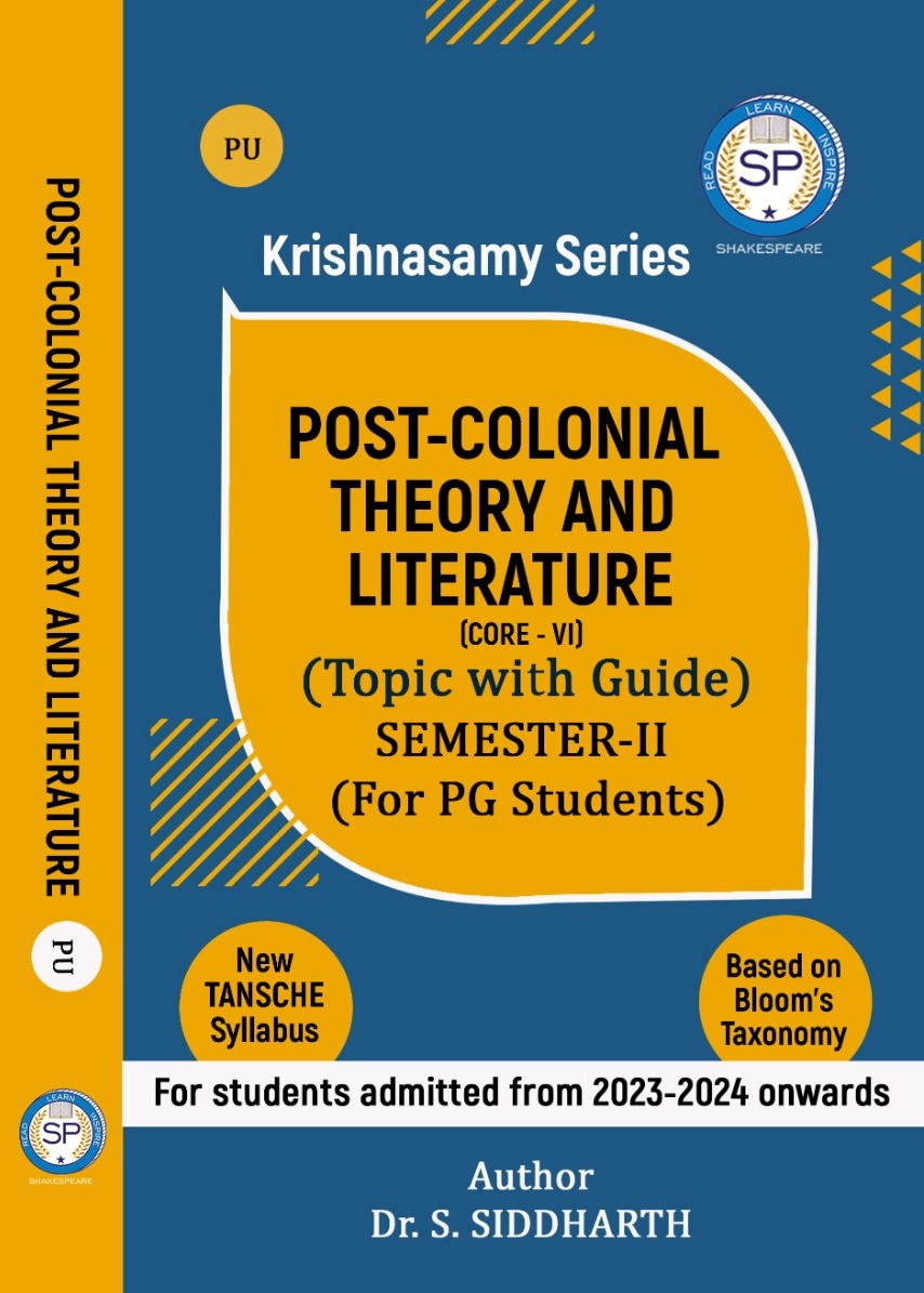 Post Colonial Theory - PG -Sem 2- Periyar University