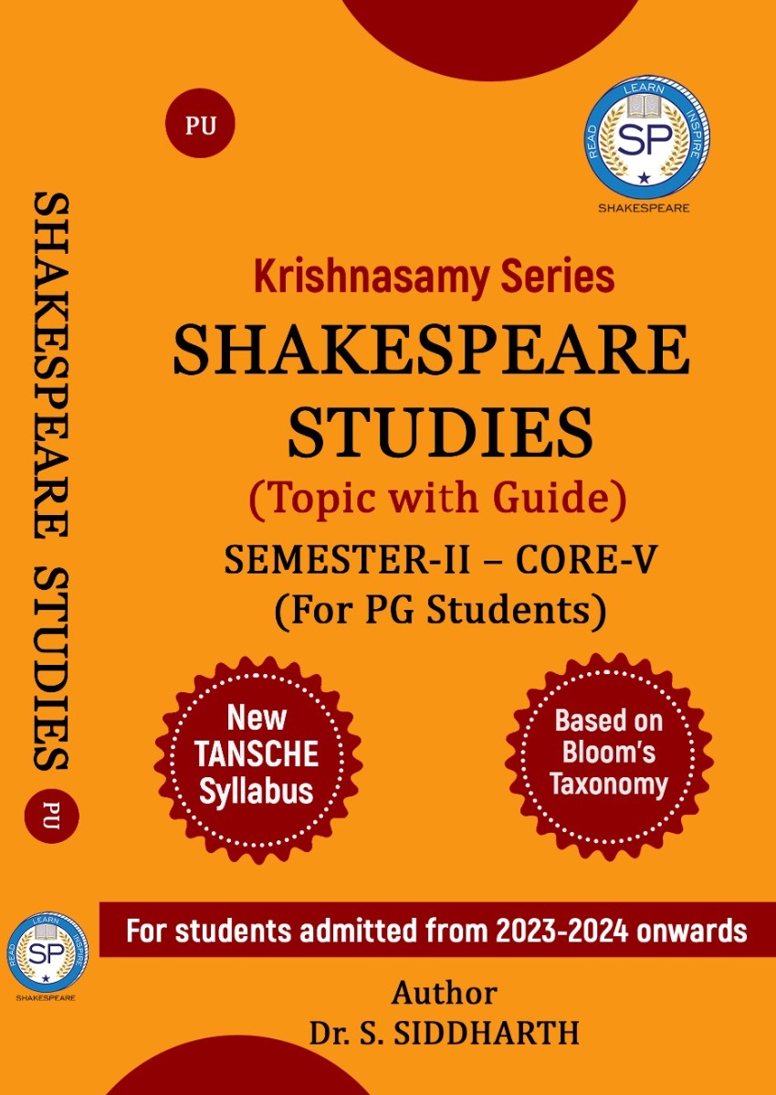 Shakespeare Studies - PG- Sem 2-Periyar University