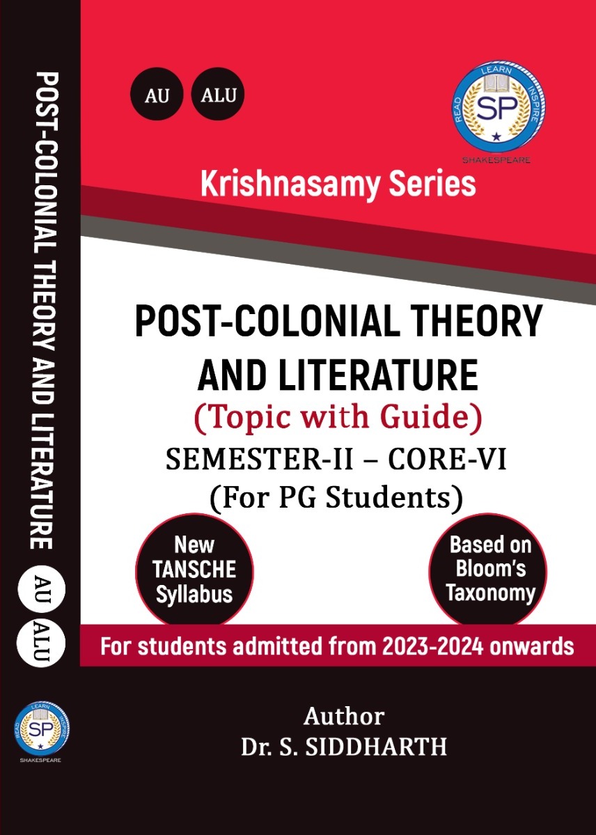 Post Colonial Theory and Literature - PG - Sem 2 - AU and ALU