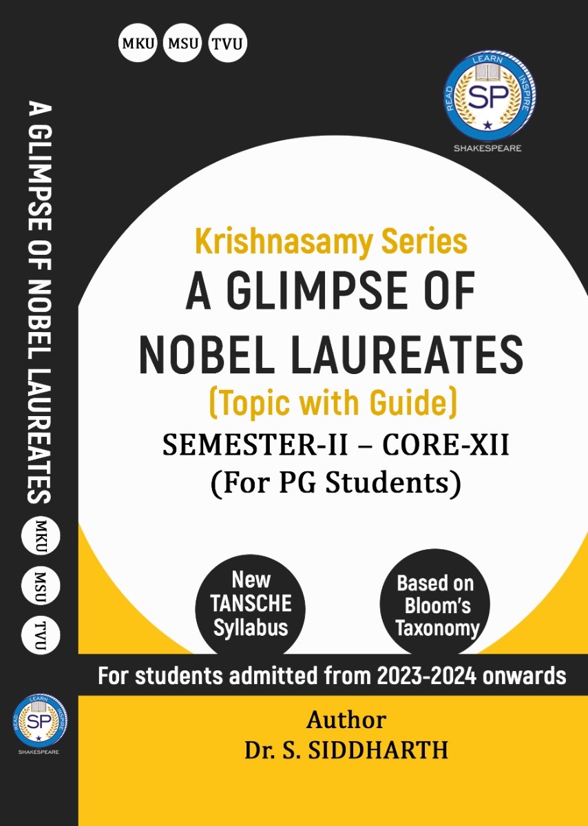 A Glimpse of Nobel Laureates - PG - Sem 2 - MKU - MSU - TVU