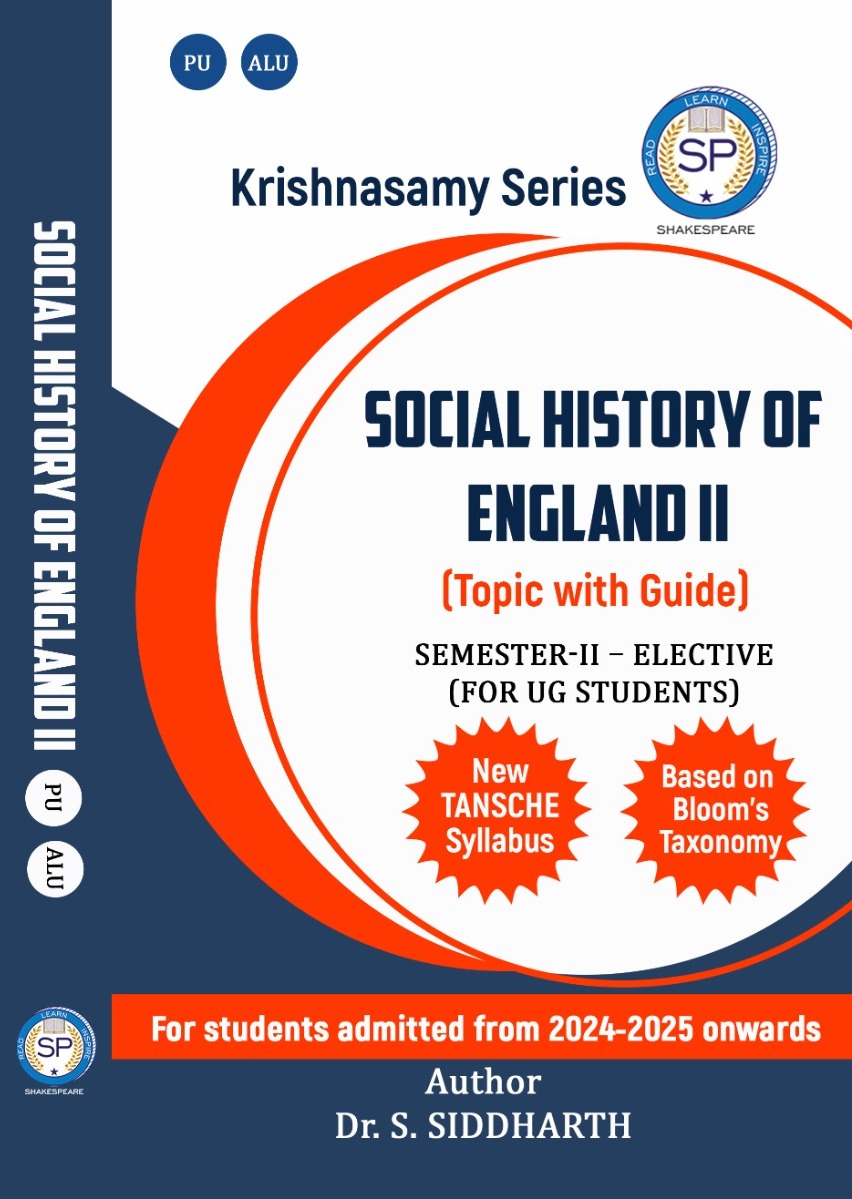 Social History of England II - UG - Sem 2 - PU ALU 
