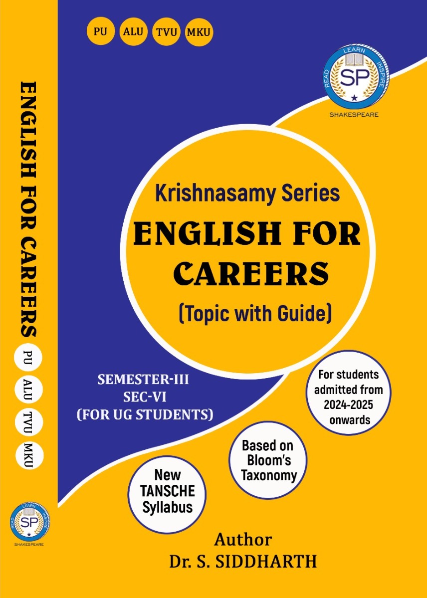 English For Careers - UG - Sem 4 - PU MKU TVU AU